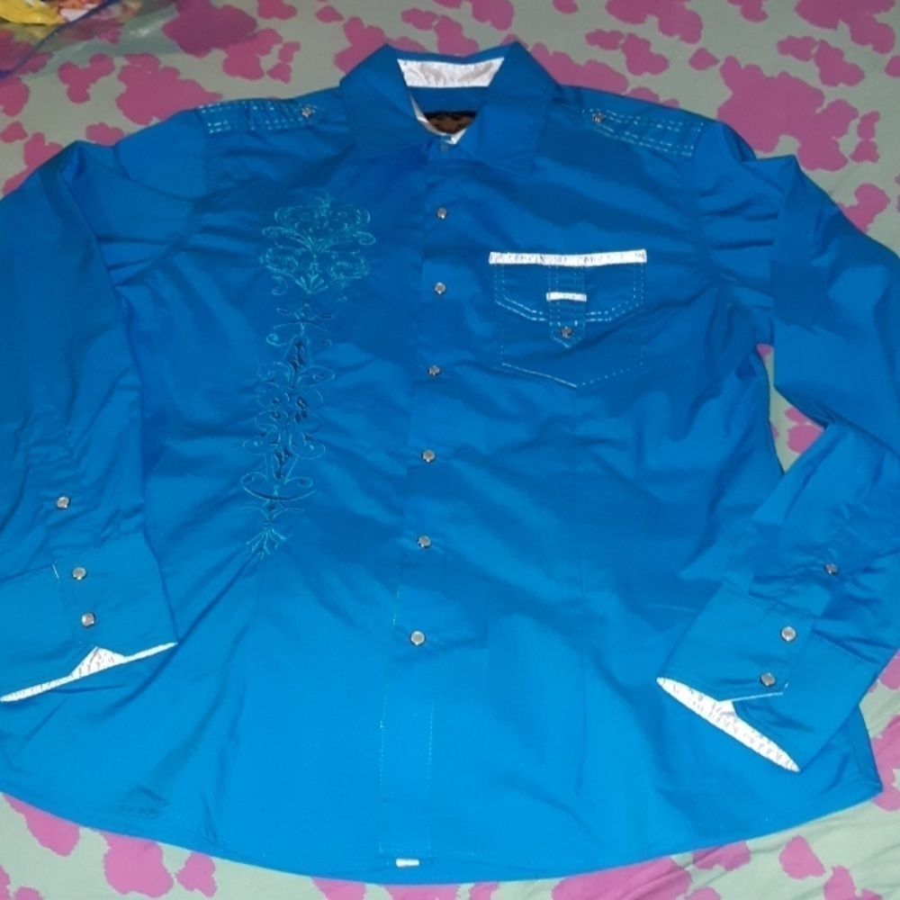 El General Western Horse Show Rodeo Snap Up Shirt